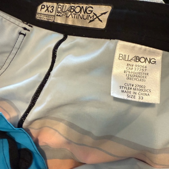 Billabong Platinum X PX3 Men's Board Shorts Size 33 Pink Stretch Surf Wear - Picture 6 of 6